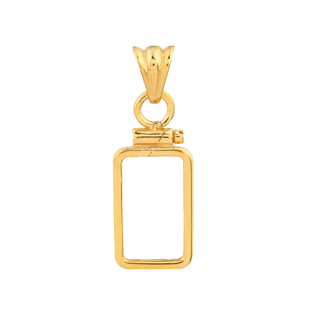 Pamp Suisse Lady Fortuna 1 gram Screw Top Plain Coin Bezel