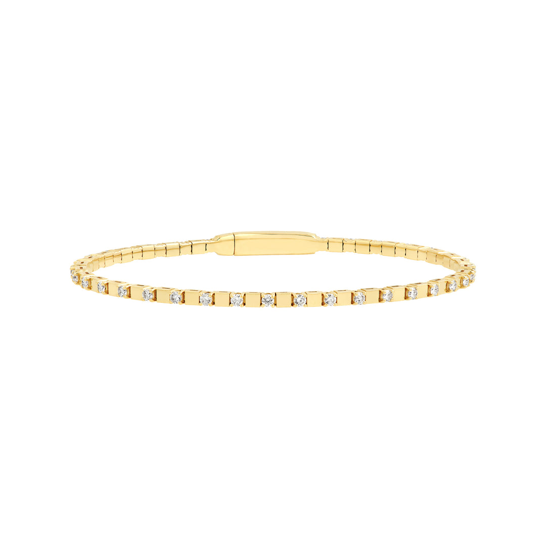 1ct Diamond Flex Bangle