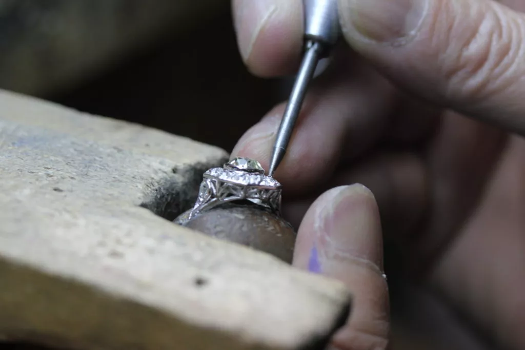 14k Gold 14kw and Platinum Engagement Rings
