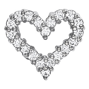 Platinum 1 CT Diamond Fashion Pendant Necklace