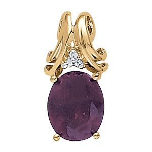 Round Diamond Multi-Stone Fashion Pendant