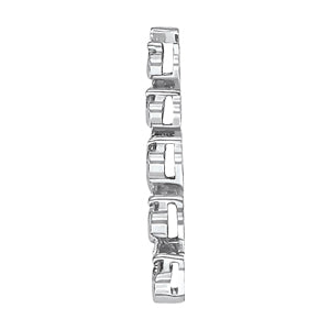Platinum 1 CT Diamond Journey Pendant Necklace
