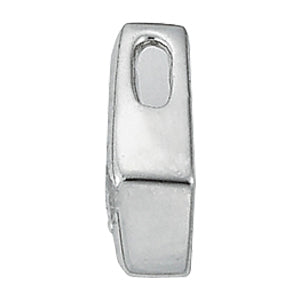 18K White Gold 1/2 ct Diamond Solitaire Pendant