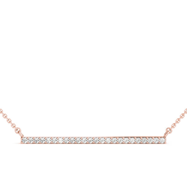 14K Rose Gold Round Diamond Fashion Ring