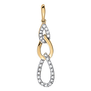 18K White Gold Diamond Fashion Earrings
