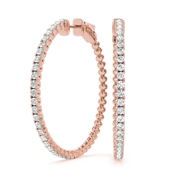 18K Rose Gold Multi-Stone Diamond Fashion Ring