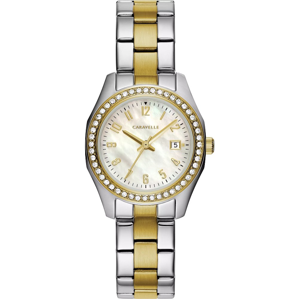 Caravelle Stainless Steel Sport Ladies Watch