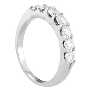 Platinum White Diamond Wedding Ring