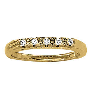 18K White Gold 1/2 ct Diamond Wedding Band