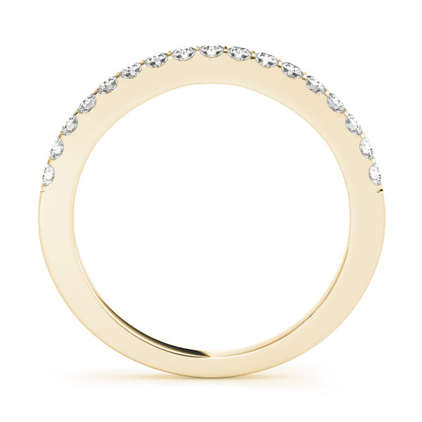 18K Yellow Gold Diamond Wedding Ring
