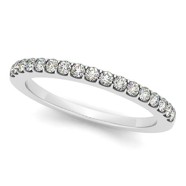 Platinum White Diamond Wedding Ring