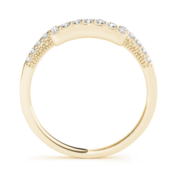 18K Yellow Gold Diamond Wedding Ring
