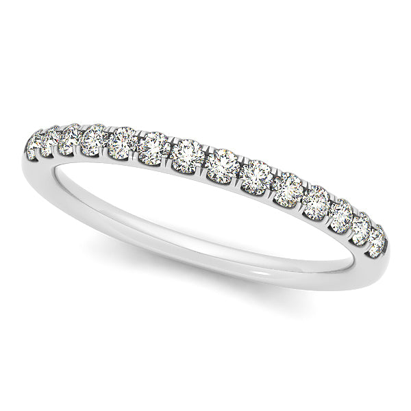 Platinum White Diamond Wedding Ring