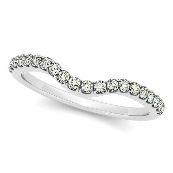 Platinum 1/4 ct tw Diamond Wedding Ring