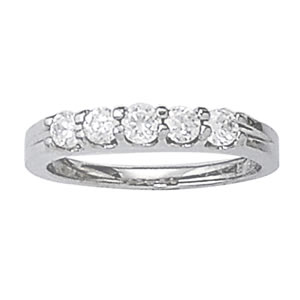 Platinum 1/2 ct tw Diamond Wedding Ring