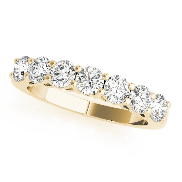 18K Yellow Gold 1/4 ct tw Diamond Wedding Ring