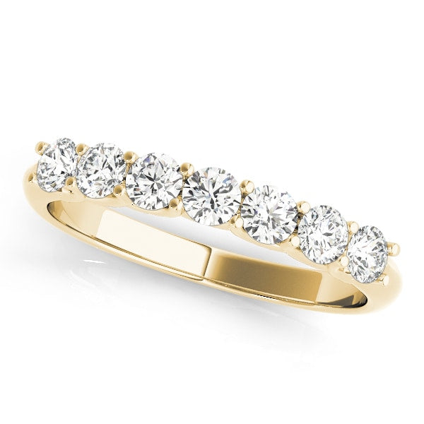 18K Yellow Gold 1/5 ct tw Diamond Wedding Ring