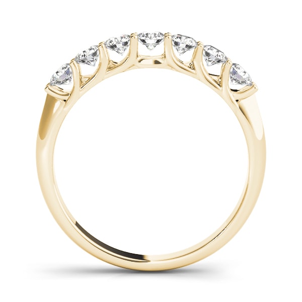 14K Yellow Gold 1/5 ct tw Diamond Wedding Ring