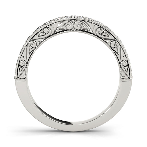 Platinum White Diamond Wedding Ring
