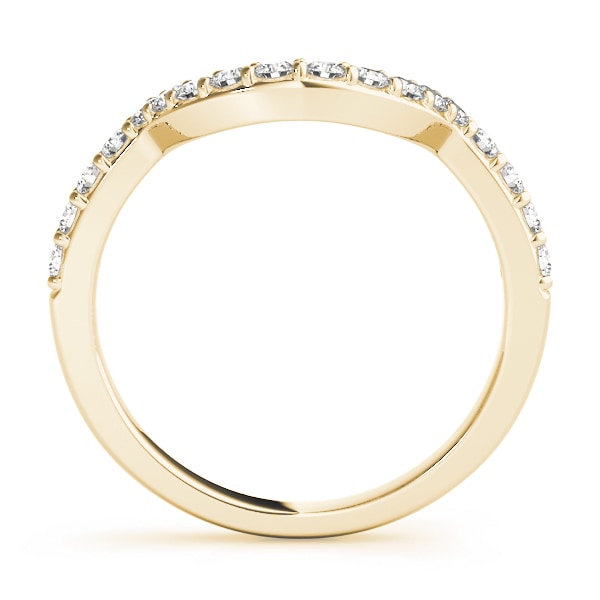18K Yellow Gold 1/3 ct tw Diamond Wedding Ring