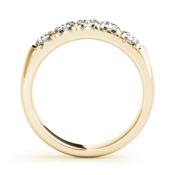14K Yellow Gold 1/2 ct tw Diamond Wedding Ring
