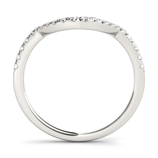 14K Yellow Gold 1/8 ct tw Diamond Wedding Ring