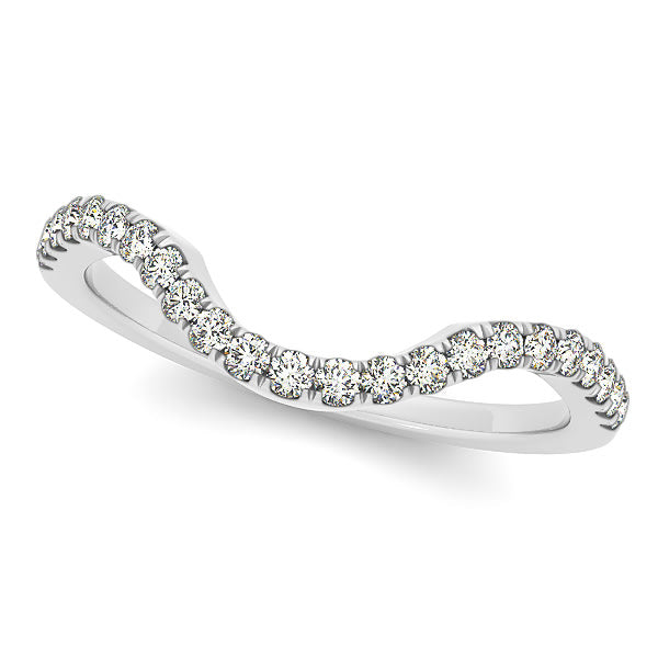 Platinum 1/6 ct tw Diamond Wedding Ring