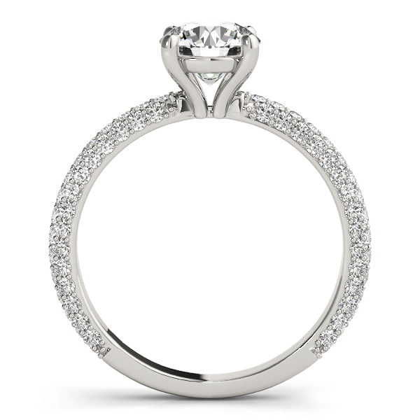 18K White Gold 1.5 CT Diamond Engagement Ring