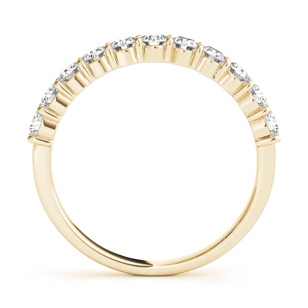 14K Yellow Gold 1/10 ct tw Diamond Wedding Ring