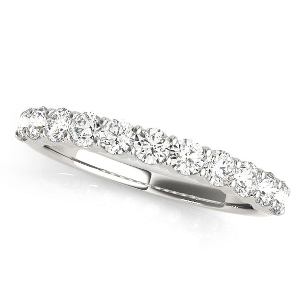Platinum 1/10 ct tw Diamond Wedding Ring