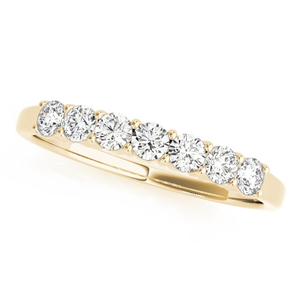 18K Yellow Gold 1/15 ct tw Diamond Wedding Ring