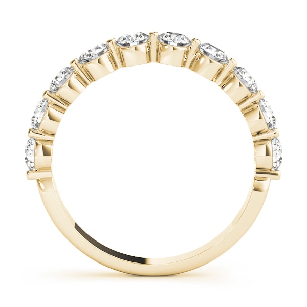18K Yellow Gold 1/4 ct tw Diamond Wedding Ring