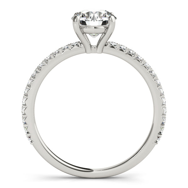 18K White Gold 1.25 ctw Diamond Engagement Ring