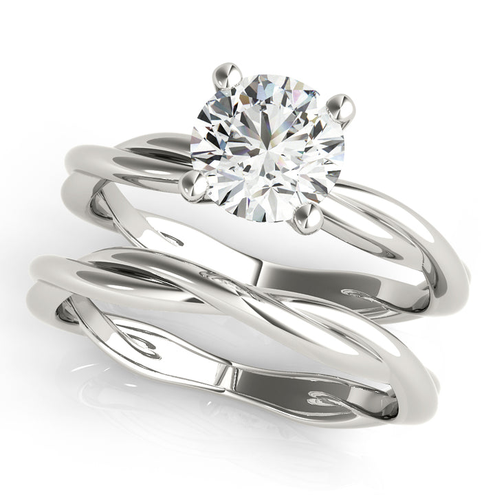 Platinum White 1 CT Diamond Fashion Ring