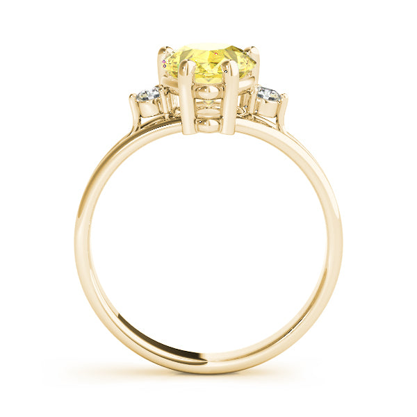 14K Yellow Gold Multi-Diamond Fashion Ring