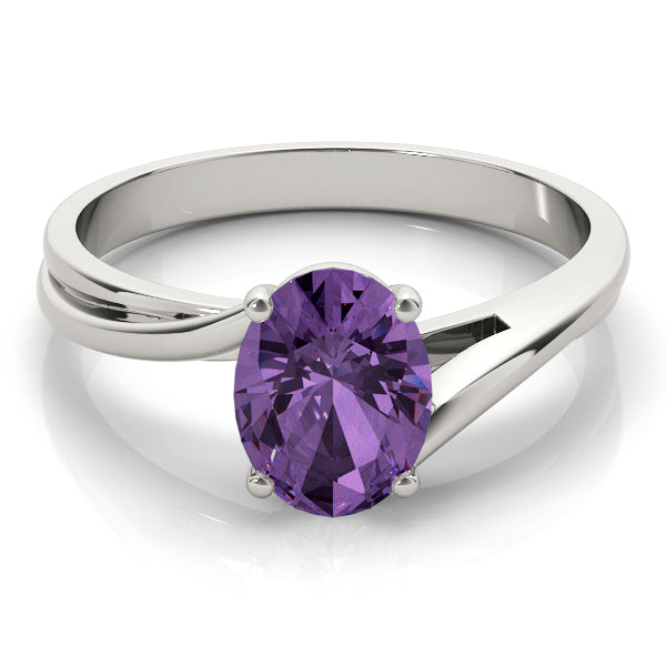 Oval Diamond Fashion Statement Ring