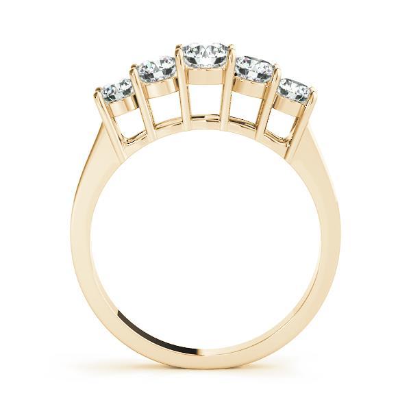 14K Yellow Gold 1 ct tw Diamond Wedding Ring