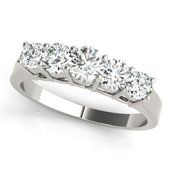 Platinum 1 ct tw Diamond Wedding Ring