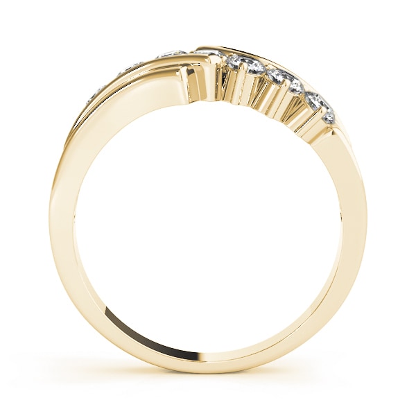 18K Yellow Gold 1 ct tw Diamond Wedding Ring
