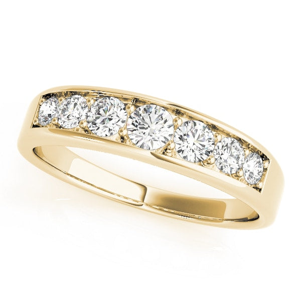 18K Yellow Gold 1 ct tw Diamond Wedding Ring