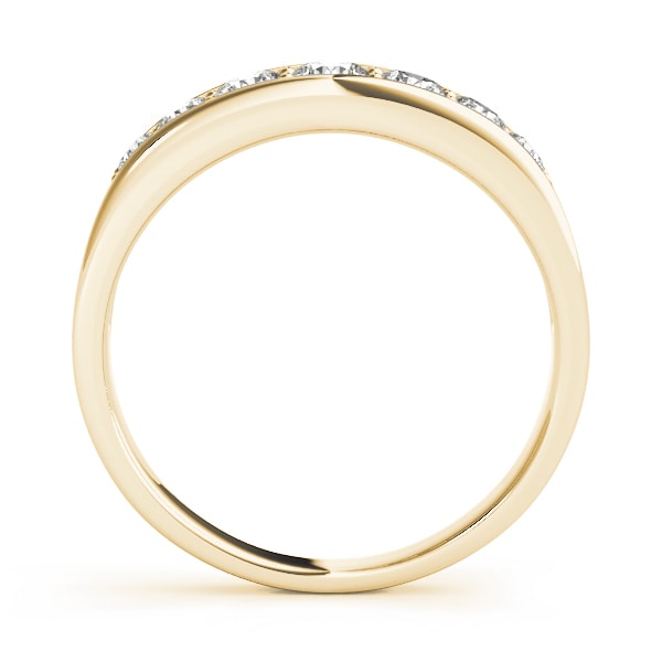 14K Yellow Gold 1 ct tw Diamond Wedding Ring
