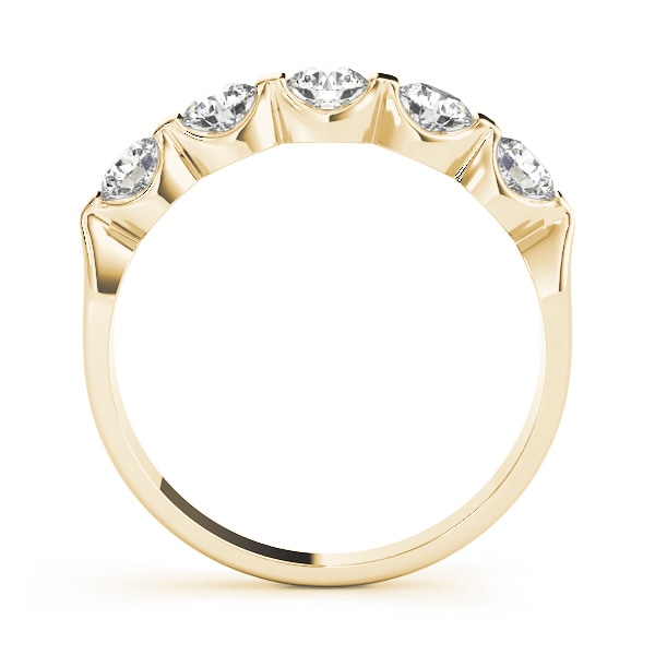 18K Yellow Gold 1/2 ct tw Diamond Wedding Ring