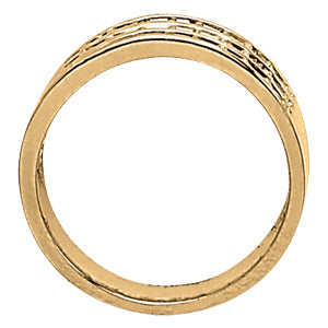 18K White Gold Multi-Diamond Fashion Ring