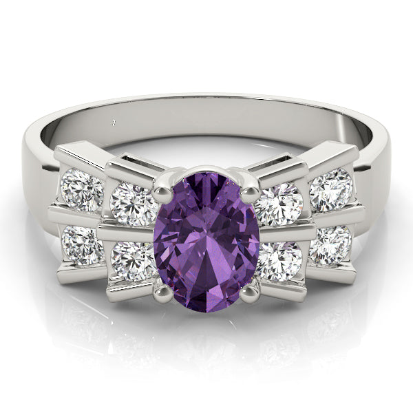 Multi-Diamond Round Fashion Ring