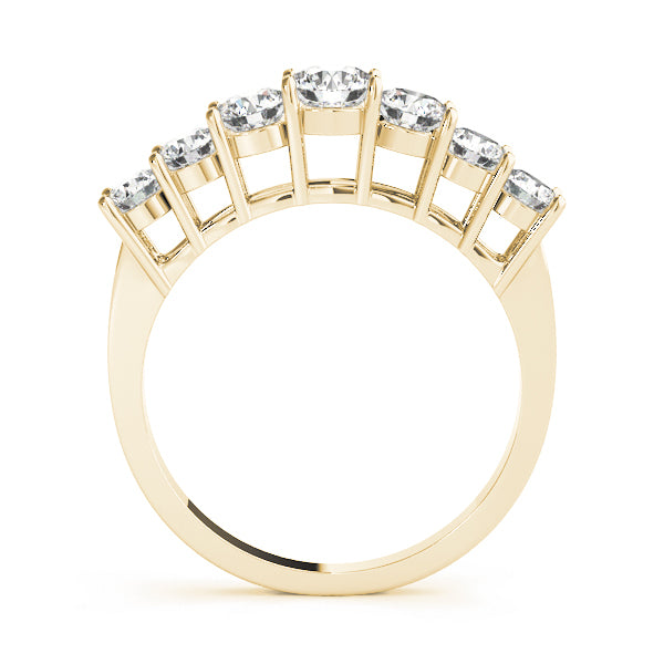 18K Yellow Gold 1 CT Diamond Wedding Band