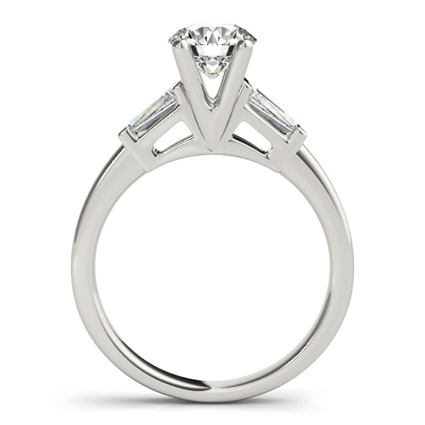 Platinum 1 CT Diamond Engagement Ring