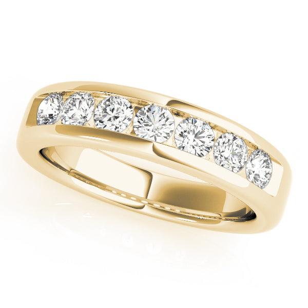 14K Yellow Gold 1 ct tw Diamond Wedding Ring