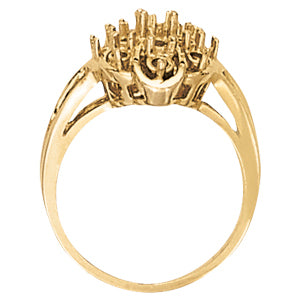 18K White Gold 1 CT Diamond Fashion Ring