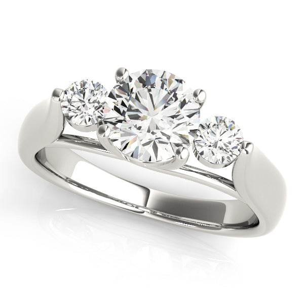 18K White Gold 1.25 ctw Diamond Engagement Ring