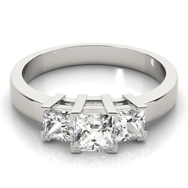 18K White Gold 1.25ctw Diamond Engagement Ring